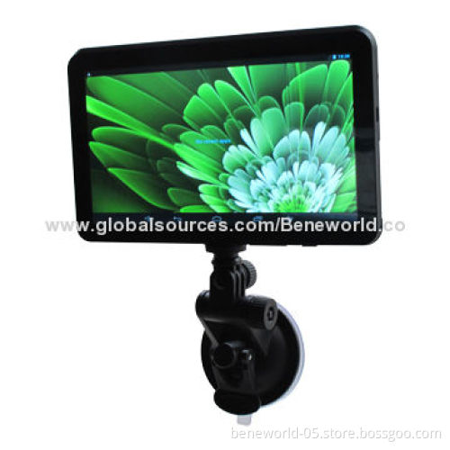 Strong and reliable 7-inch GPS navigation with DVR, GSM calling, Android OS